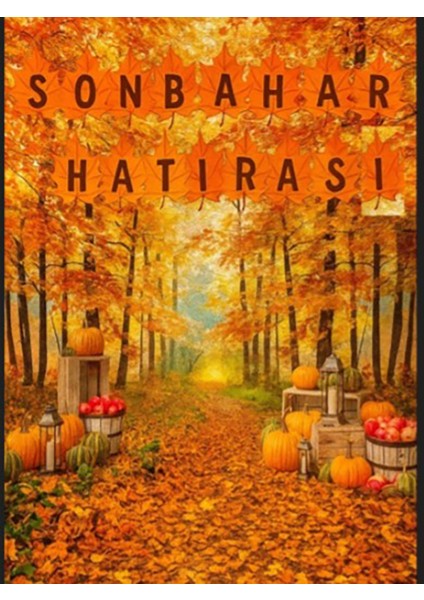Sonbahar ,kumaş Pano Etkınlık 150X200