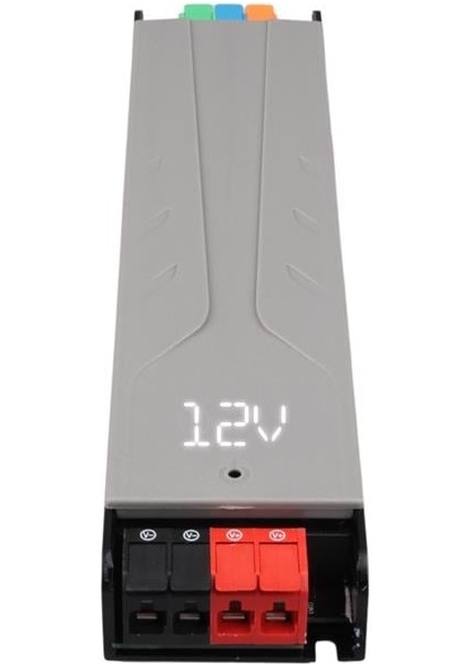 Powermaster PM-26840 12 Volt 15 Amper 180 Watt Slim Metal Kasa Adaptör Voltaj Göstergeli 218X51X27MM modelleri