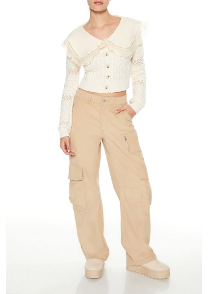 Kadife Straight Kargo Pantolon fiyatları