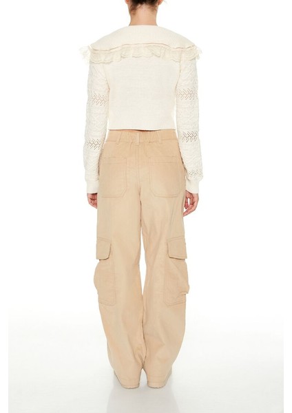 Kadife Straight Kargo Pantolon indirimleri