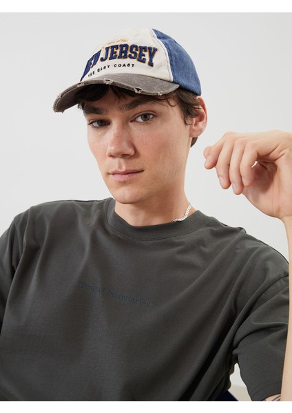 Yeni Sezon New Jersey Nakışlı Erkek Kep Şapka fiyatları