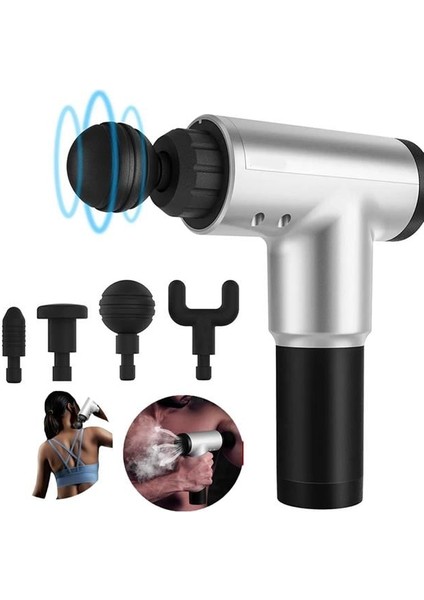 Powermaster KH-320 Titreşimli 4 Başlıklı Masaj Aleti