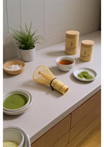 Cashi - 4 Parça Matcha Çayı Seti