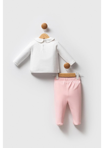 Kız Bebek Patikli Alt Üst Takım, %100 Pamuk / %100 Cotton fırsatları