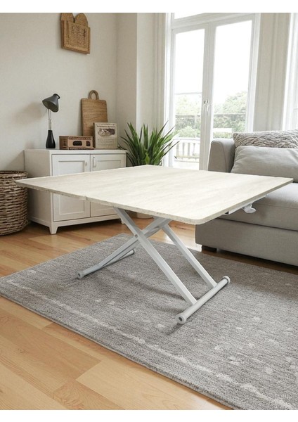 Home Üst Tabla Mdf Traverten Oval Köşe Alt Ayak Mekanizma Demir fiyatları