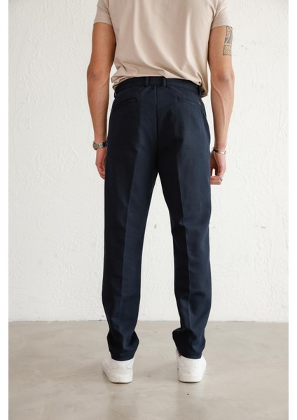 Erkek Rahat Kesim Lacivert Pantolon indirimleri