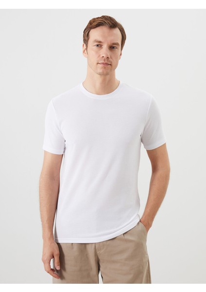 Yeni Sezon Bisiklet Yaka Penye Erkek Tişört