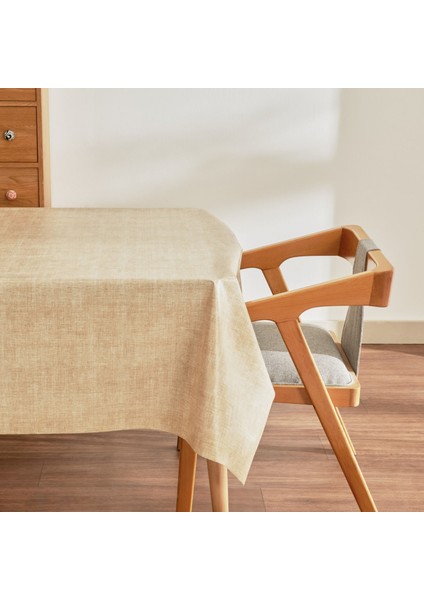 Luna Pvc Masa Örtüsü Bej