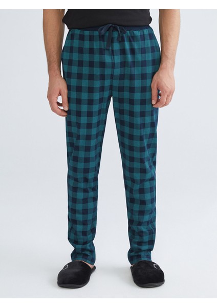 Yeni Sezon Standart Kalıp Ekose Erkek Pijama Alt fiyatları