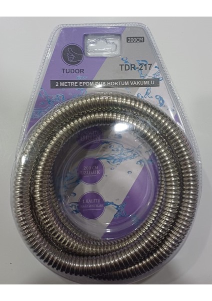 2 Metre Epdm Esnek Spiral Duş Hortumu