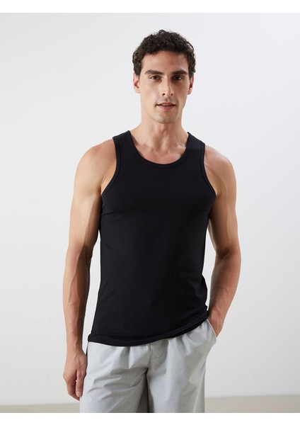 Yeni Sezon Bisiklet Yaka Pamuklu Erkek Atlet 3'lü Paket fiyatları