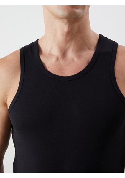 Yeni Sezon Bisiklet Yaka Pamuklu Erkek Atlet 3'lü Paket fırsatları