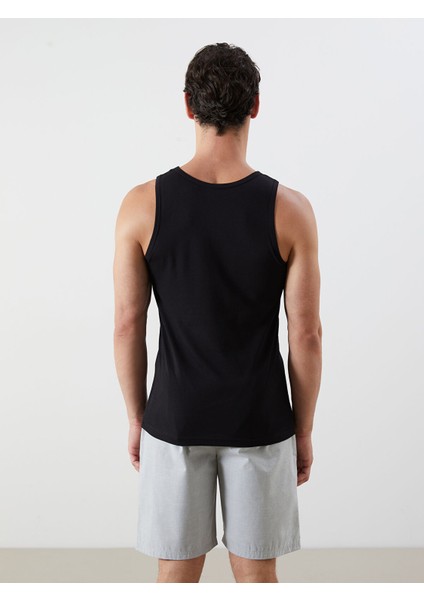 Yeni Sezon Bisiklet Yaka Pamuklu Erkek Atlet 3'lü Paket indirimleri