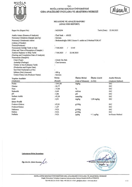 Doğal Çörek Otu Balı | 500GR modelleri