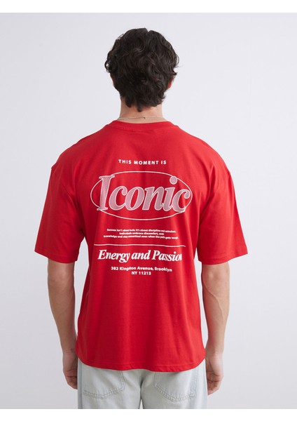 Yeni Sezon Bisiklet Yaka Baskılı Penye Erkek Tişört fırsatları