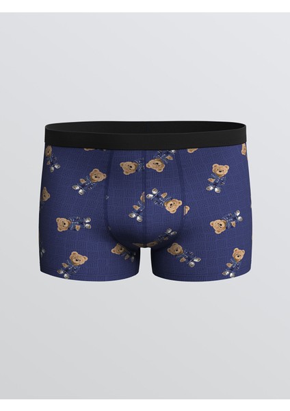 Yeni Sezon Standart Kalıp Pamuklu Esnek Ayı Teddy Baskılı Erkek Boxer fiyatları