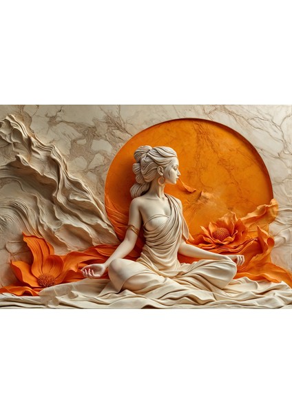 Kaliteli Kumaş, 3D Meditasyon Duvar Halısı Duvar Örtüsü Wall Tapestry fırsatları