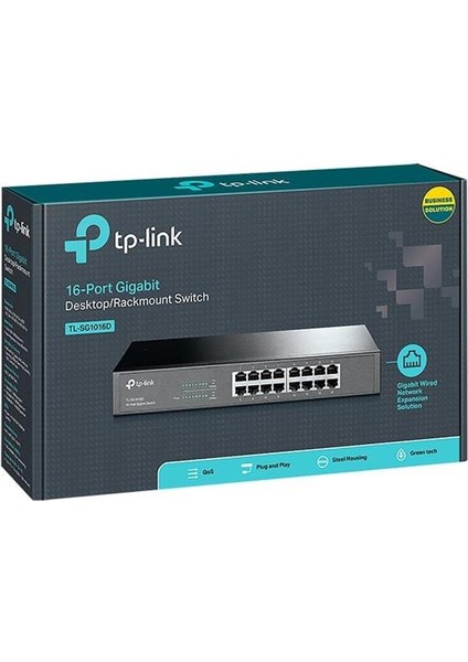 Tp-Link TL-SG1016D 16 Port Gigabit Ethernet Switch modelleri
