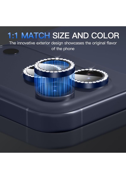 iPhone 17 Pro ve 17 Pro Max Kılıf Parlak Taşlı Kamera Koruma Renkli Lens Koruyucu Temperli Cam fiyatları