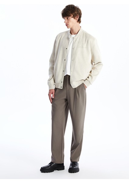 Yeni Sezon Standart Kalıp Kolej Yaka Erkek Bomber Ceket fiyatları