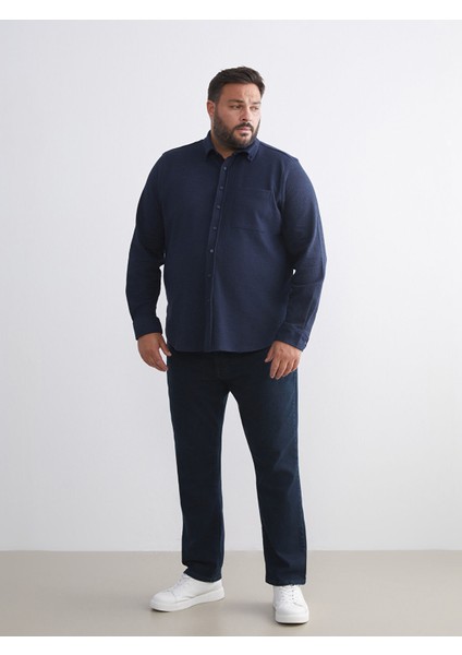 Yeni Sezon Büyük Beden Dokulu Erkek Gömlek fiyatları