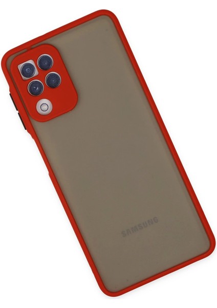 Bfs Samsung Galaxy A22 Kılıf Montreal Silikon Kapak - Kırmızı modelleri