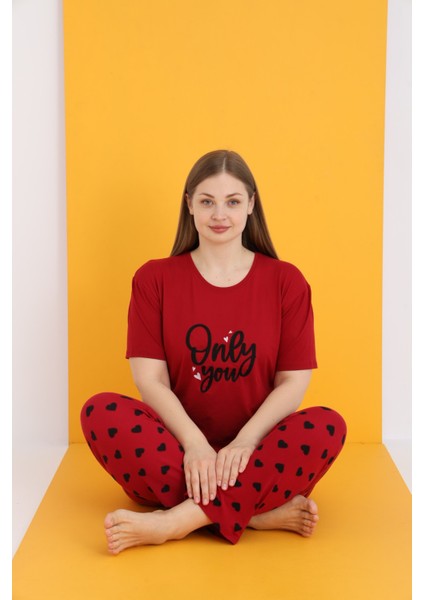 Pamuk Nakışlı Pijama Takımı fiyatları