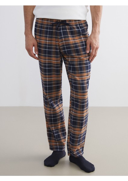 Yeni Sezon Standart Kalıp Ekose Erkek Pijama Alt fiyatları