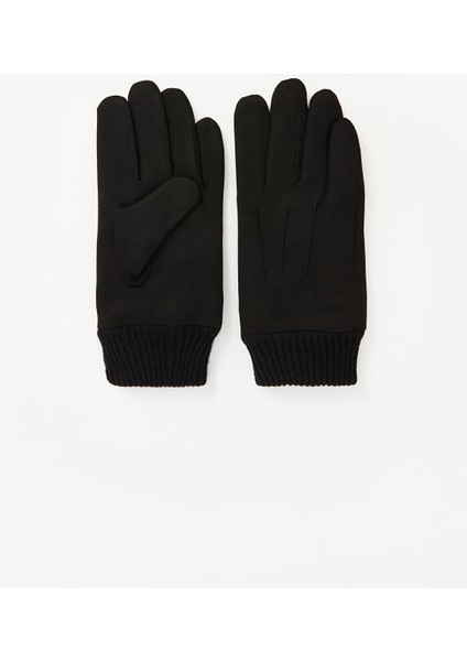 Yeni Sezon Peluş Detaylı Erkek Eldiven fırsatları