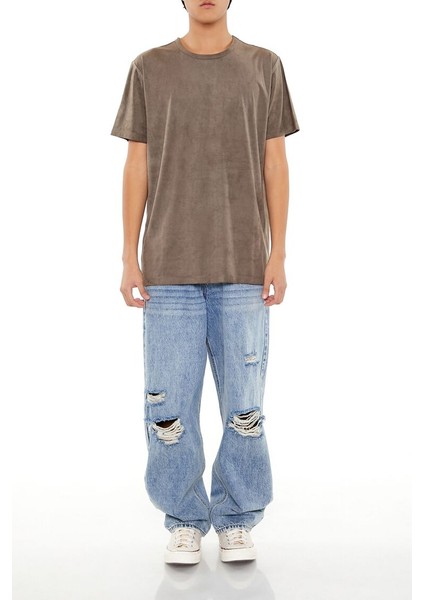 Basic Bisiklet Yaka Tişört fırsatları