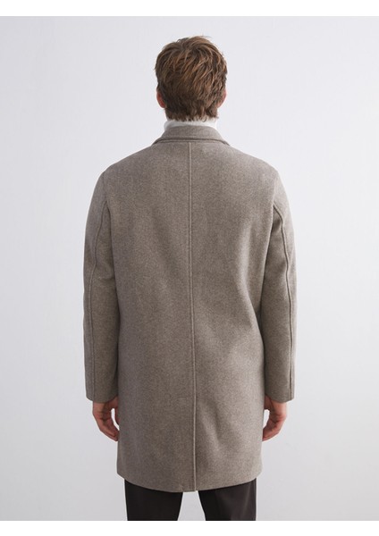 Yeni Sezon Standart Kalıp Erkek Kaşe Kaban indirimleri