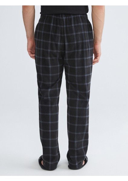 Yeni Sezon Standart Kalıp Ekose Erkek Pijama Alt fırsatları