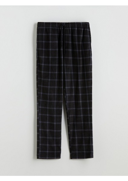 Yeni Sezon Standart Kalıp Ekose Erkek Pijama Alt indirimleri