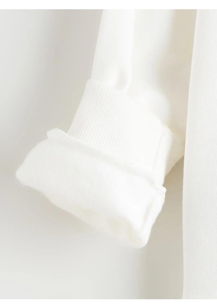 Bisiklet Yaka Fiyonk Baskılı Kız Çocuk Sweatshirt (W5) modelleri