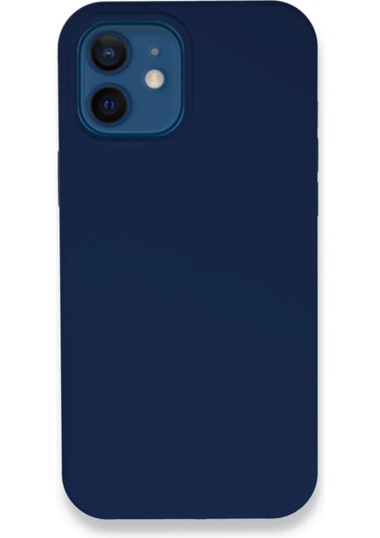 Bfs iPhone 12 Kılıf Lansman Legant Silikon - Lacivert