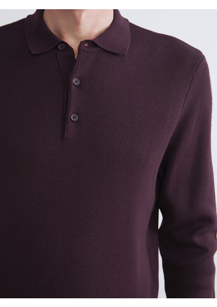 Yeni Sezon Polo Yaka Uzun Kollu Erkek Triko Kazak modelleri