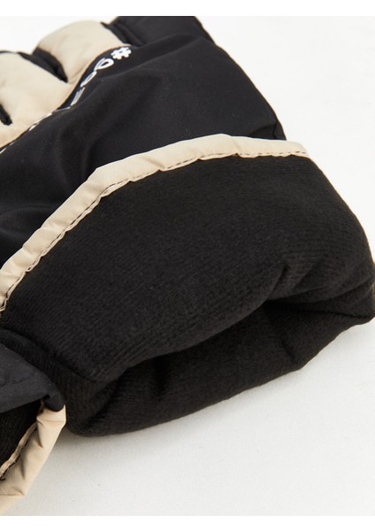 Yeni Sezon Yazı Baskılı Erkek Kar Eldiveni modelleri