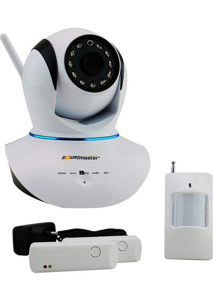 Powermaster 15460 1.3 Mp 960P Ip Kamera-Alarm Seti