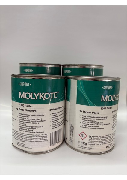 1000 Paste Katı Yağlayıcı Macun- 1 kg Dişli Bağlantıları / Metal-Metal Bağlantıları indirimleri