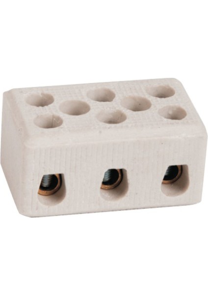 K00007F ,10MM² 3pin Porselen Klemens