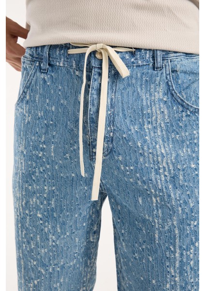 %100 Pamuk Oversize Rahat Kesim Bağcıklı Bel Lastik Paça Jogger indirimleri