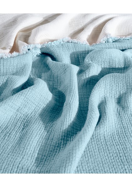 Adaçayı 6 Kat Müslin Çift Kişilik 260X280 Yorgan/2 Adet 50X70CM Yastık Kılıfı 6 Katlı Multi Muslin indirimleri