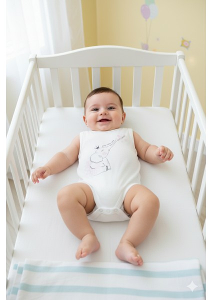 Kız Bebek Zıbın Badi %100 Pamuk Kumaş Baskılı Çıtçıtlı Yeni Doğan modelleri