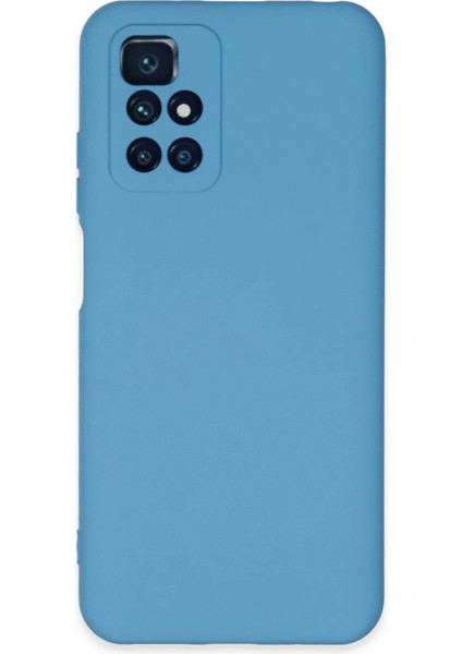 Bfs Xiaomi Redmi 10 2022 Kılıf Nano Içi Kadife Silikon - Mavi