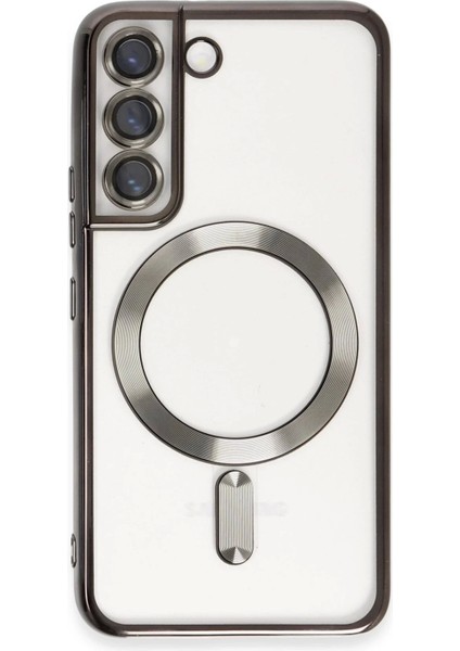 Bfs Samsung Galaxy S22 Kılıf Kross Magneticsafe Kapak - Siyah