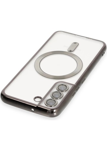 Bfs Samsung Galaxy S22 Kılıf Kross Magneticsafe Kapak - Siyah modelleri
