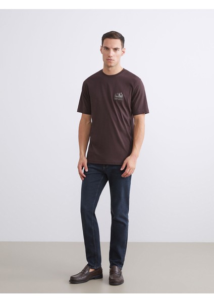 Yeni Sezon Bisiklet Yaka Baskılı Penye Erkek Tişört fiyatları