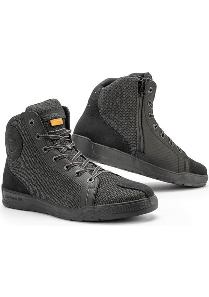 Tank Antrasit Wp Motosiklet Botu Kısa Siyah