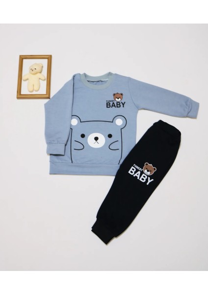 Mini Ayı Bebek Eşofman Takımı