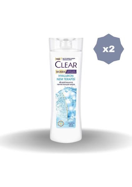 Women Şampuan Hyaluron Nem 350 ml - (2 Adet)